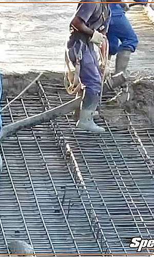 Bombeamento de concreto para laje Bombeamento de concreto para laje